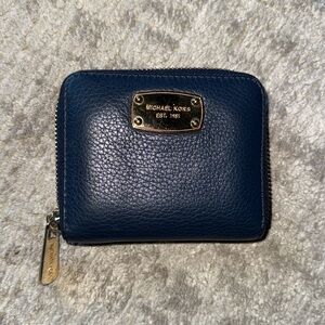 Michael Kors Navy Blue Wallet